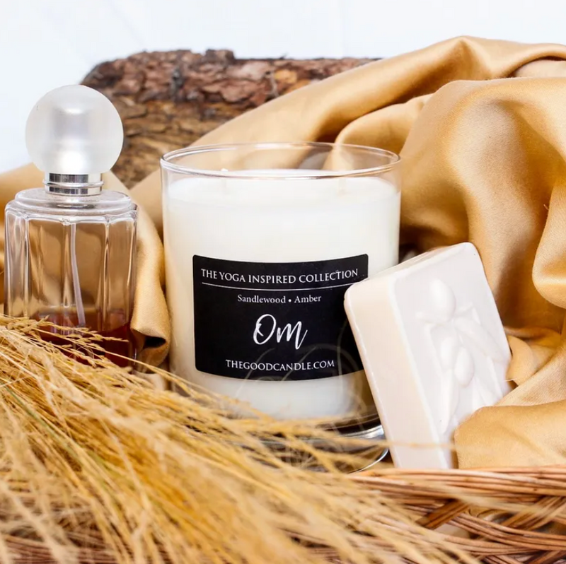 12oz Om - Amber & Sandalwood