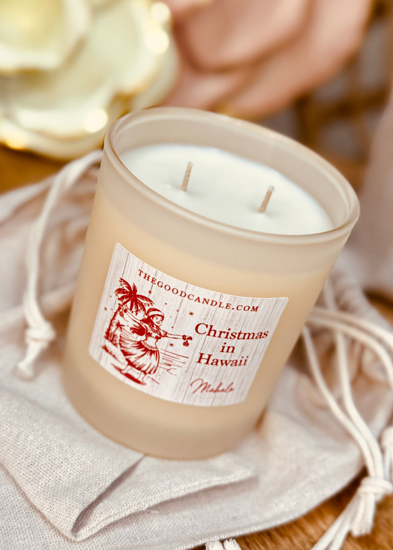 Christmas in Hawaii 12oz Candle