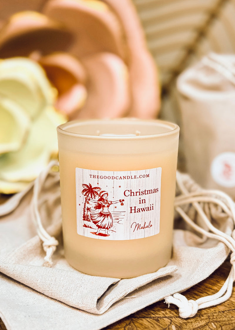 Christmas in Hawaii 12oz Candle